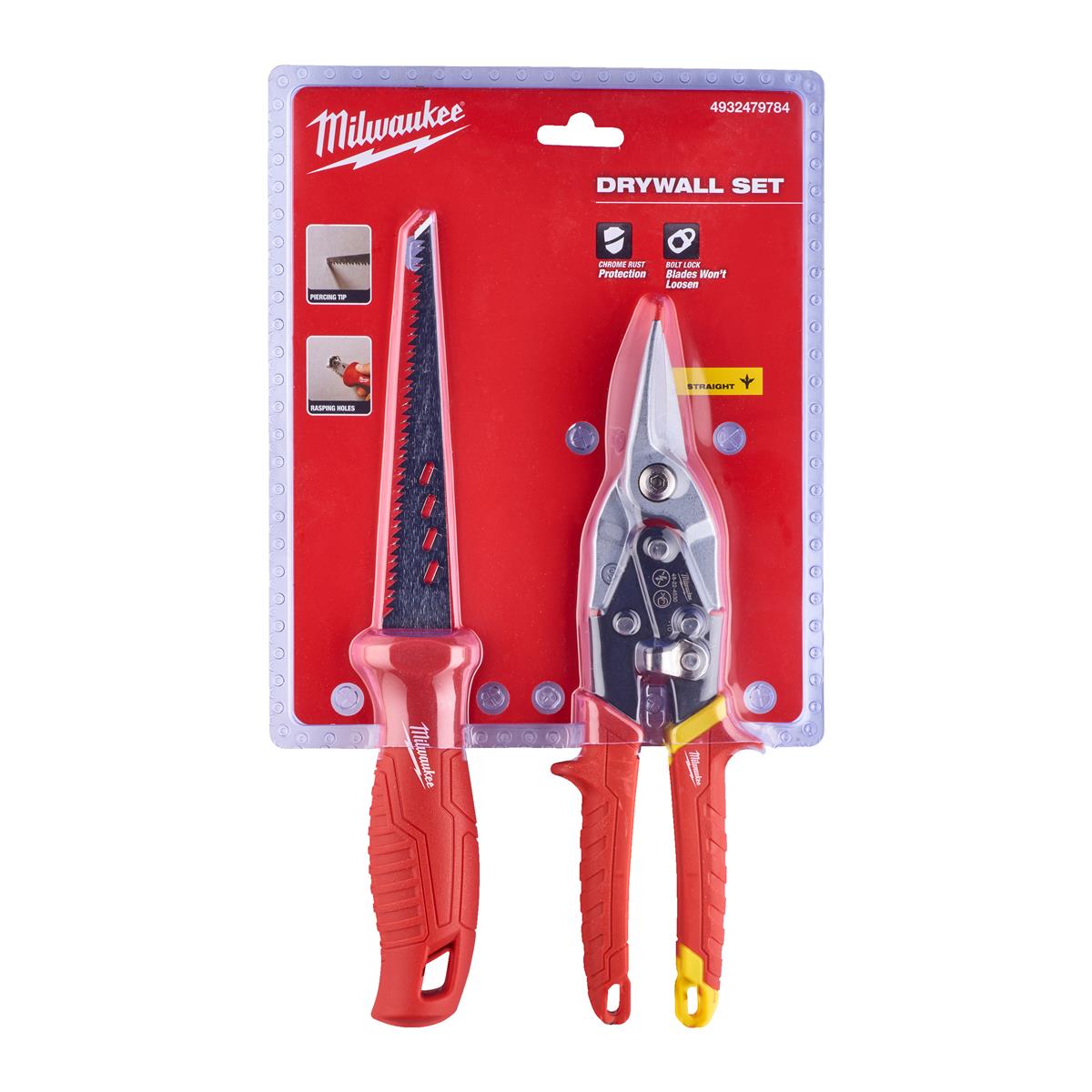 Milwaukee Handwerkzeug-Set  für Trockenbau 4932479784