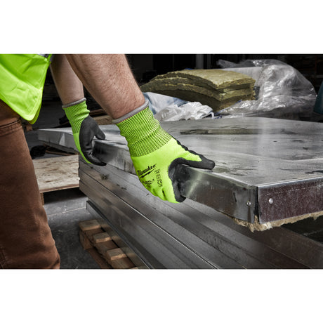 Milwaukee Schnittschutzhandschuhe Grau 7 / S HI-VIS roteswerkzeug