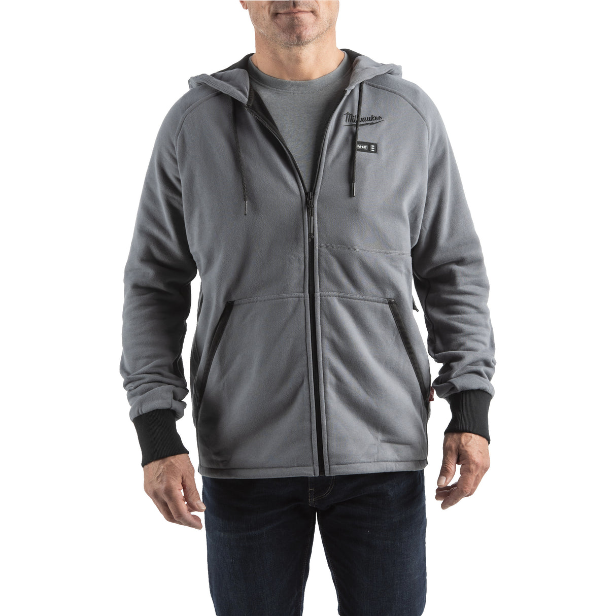 Milwaukee Akku-Heiz-Kapuzenpullover M12 HHGREY4 (M) 4932480067 roteswerkzeug