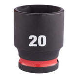 Douille à chocs Milwaukee 3/8" SHOCKWAVE 4932480277