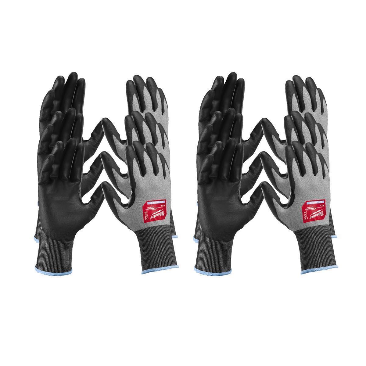 Gants de protection contre les coupures Milwaukee bleu 11 / XXL HI-DEX