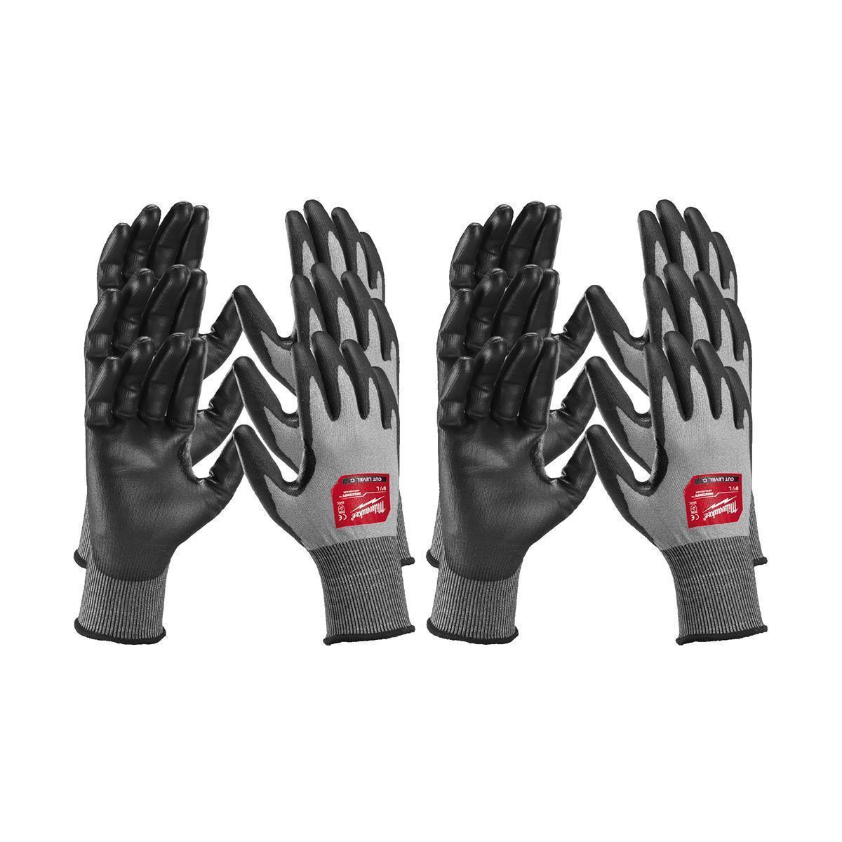 Milwaukee Cut Resistant Gloves Gray 11 / XXL HI-DEX