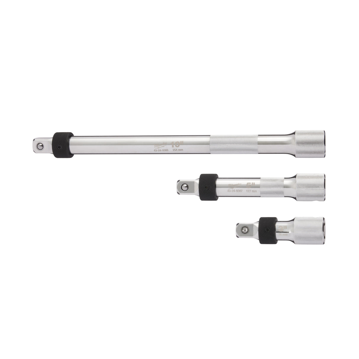 Milwaukee Verlängerungs-Set 1/2 Zoll 1/2" Verlängerung, verriegelbar Set (3) 4932480645