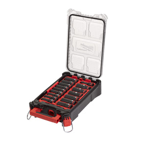 Milwaukee Schlagnuss-Set 1/2" PACKOUT 4932480943 roteswerkzeug