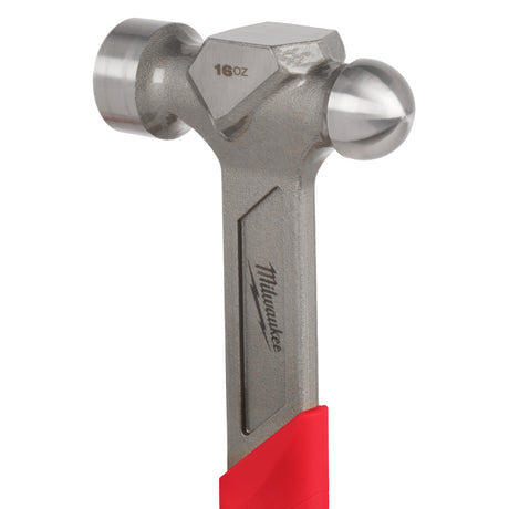 Milwaukee Schlosserhammer englische Form 4932492346 roteswerkzeug