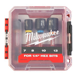 Milwaukee Steckschlüssel-Set SHOCKWAVE 4932492445 roteswerkzeug