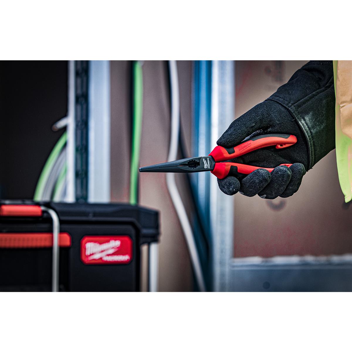 Milwaukee Langbeck-Rundzange 4932492465