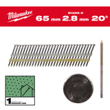 Milwaukee Nägel 65mm 4932492587 roteswerkzeug