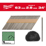 Milwaukee Nägel 63mm 4932492596