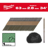 Milwaukee Nägel 63mm 4932492600