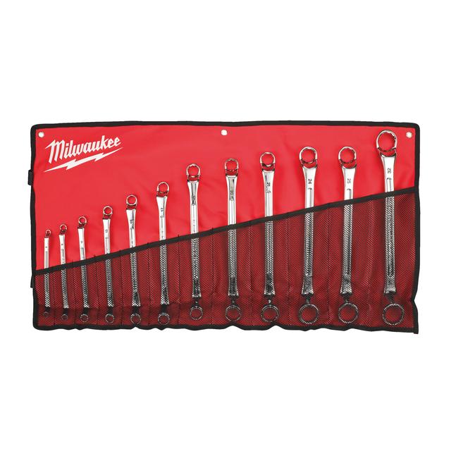 Milwaukee  Set Doppel-Ringschlüssel gekröpft 4932492738