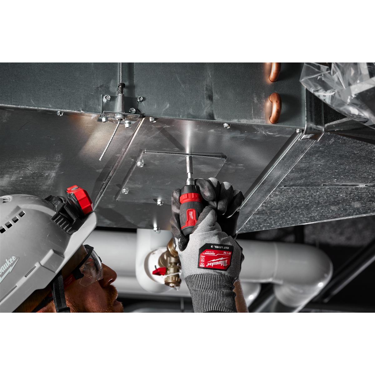 Milwaukee screwdriver with ratchet function 4932492811