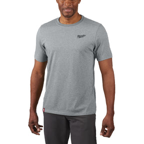 Milwaukee Hybrid-T-Shirt HTSSGR-XL 4932492971 roteswerkzeug