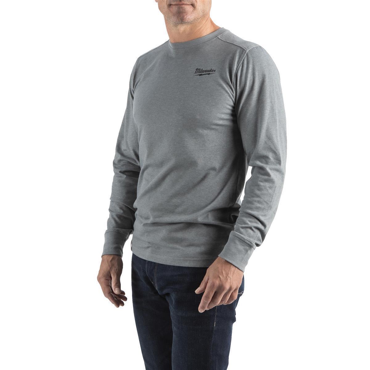 Milwaukee Hybrid-Langarm-Shirt HTLSGR-XL 4932492991