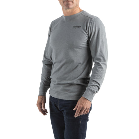 Milwaukee Hybrid-Langarm-Shirt HTLSGR-XL 4932492991 roteswerkzeug