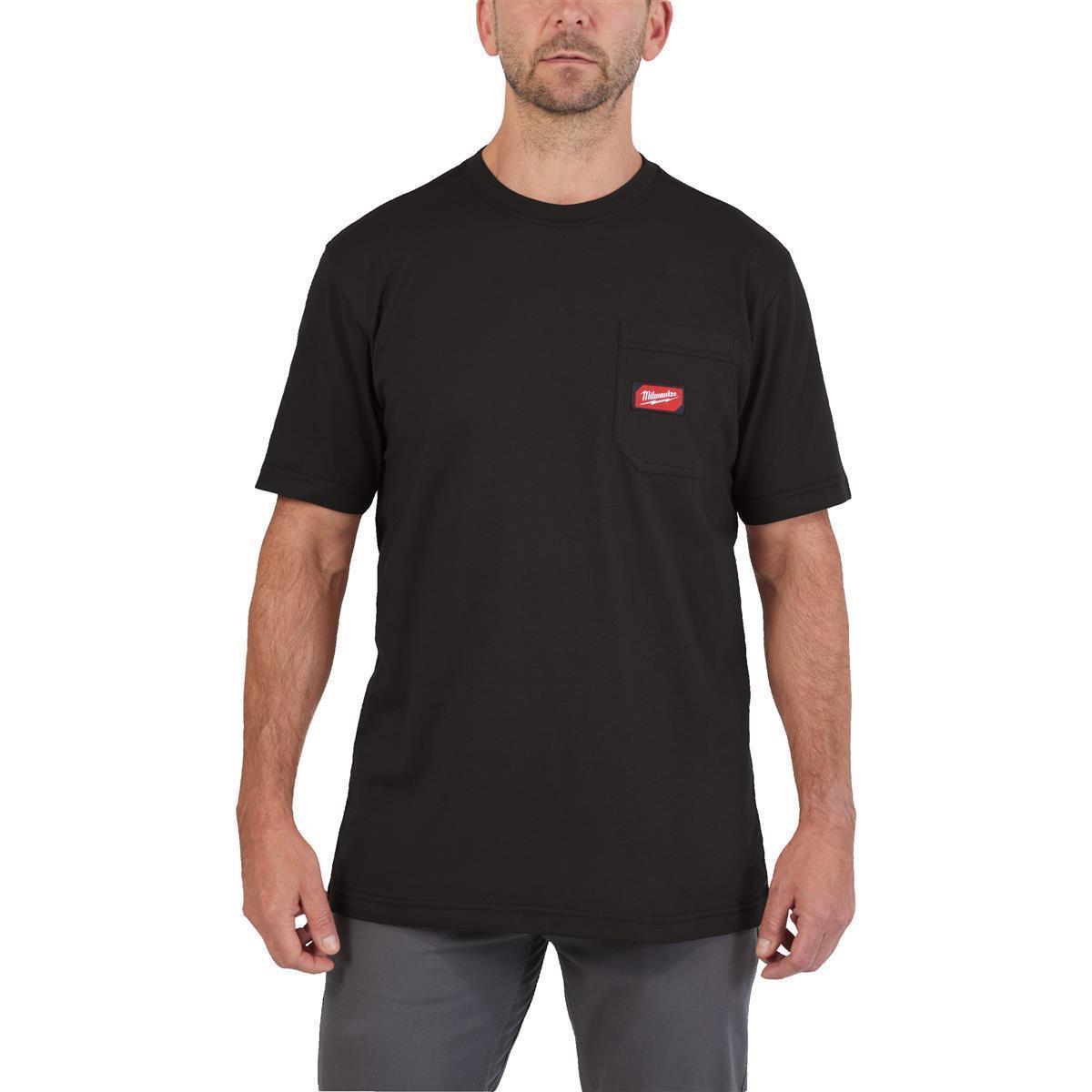 T-shirt de travail Milwaukee WTSSBL-L 4932493005