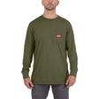 Milwaukee Arbeits-Langarmshirt WTLSGN-S 4932493048 roteswerkzeug