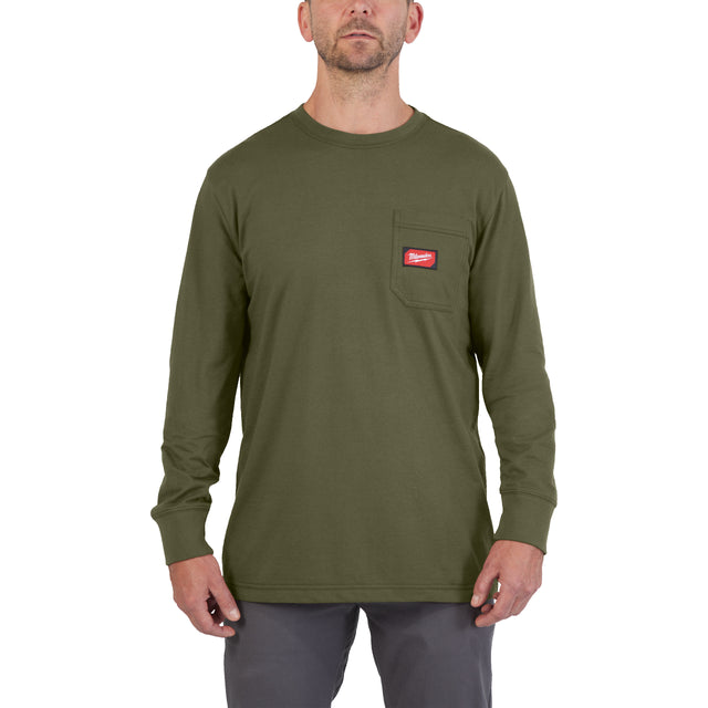 Milwaukee Arbeits-Langarmshirt WTLSGN-S 4932493048 roteswerkzeug