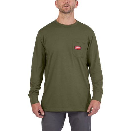 Milwaukee Arbeits-Langarmshirt WTLSGN-L 4932493050 roteswerkzeug