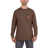 Chemise de travail à manches longues Milwaukee WTLSBR-L 4932493060