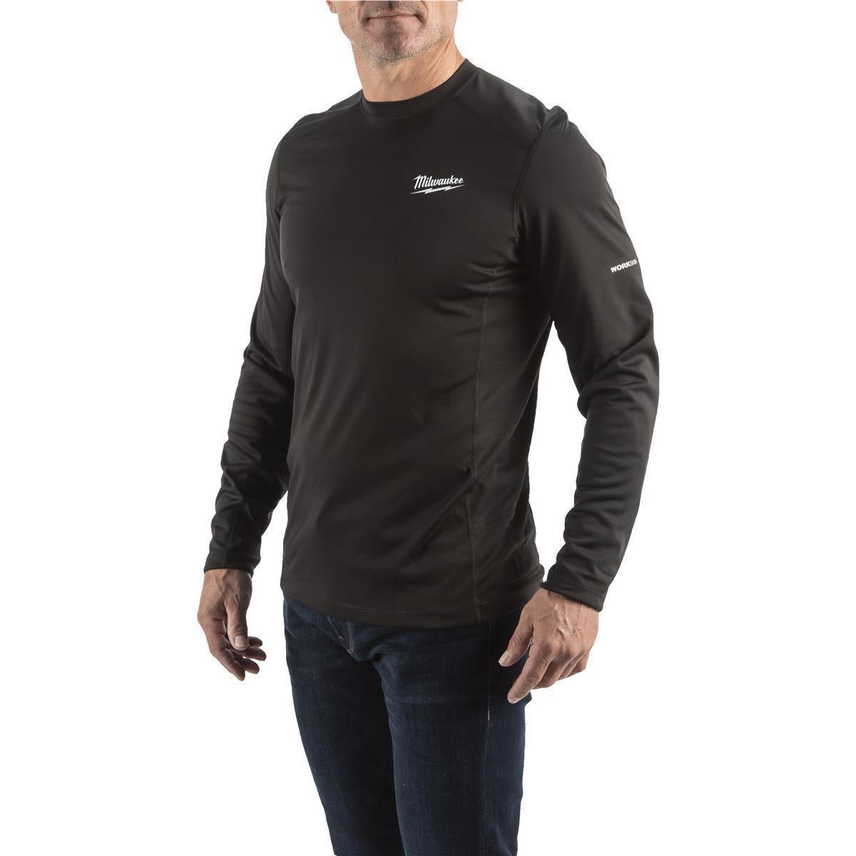 Chemise fonctionnelle à manches longues Milwaukee WWLSBL-L 4932493080