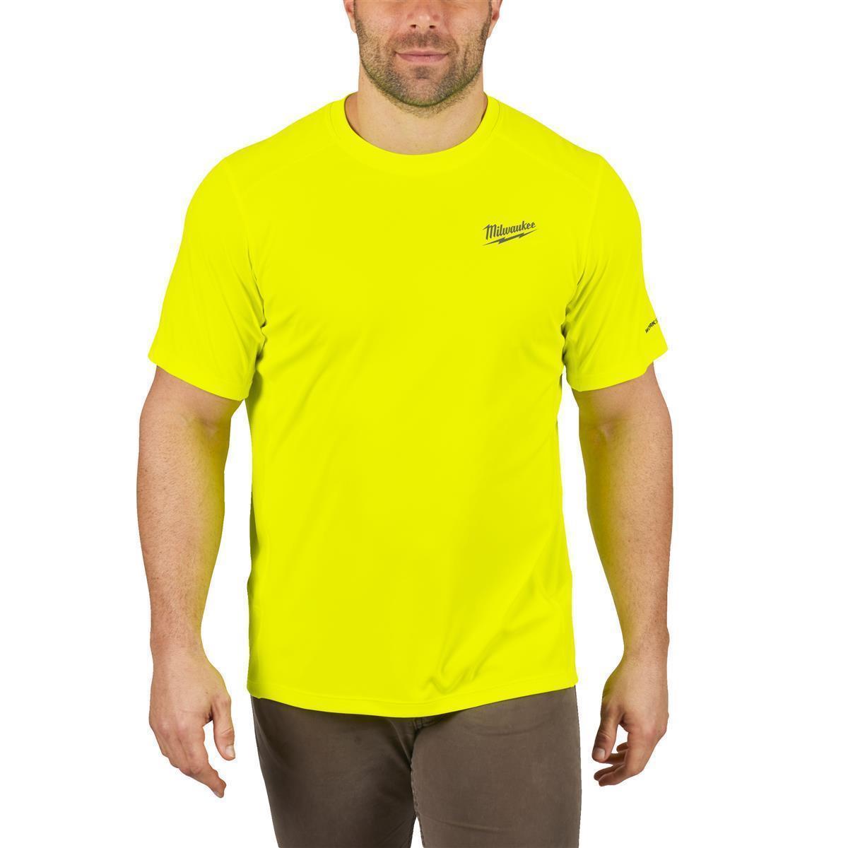 T-shirt fonctionnel Milwaukee WWSSYL-L 4932493075