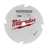 Milwaukee für Handkreissägen Kreissägeblatt 165/15,87 mm 4Z 4932493217