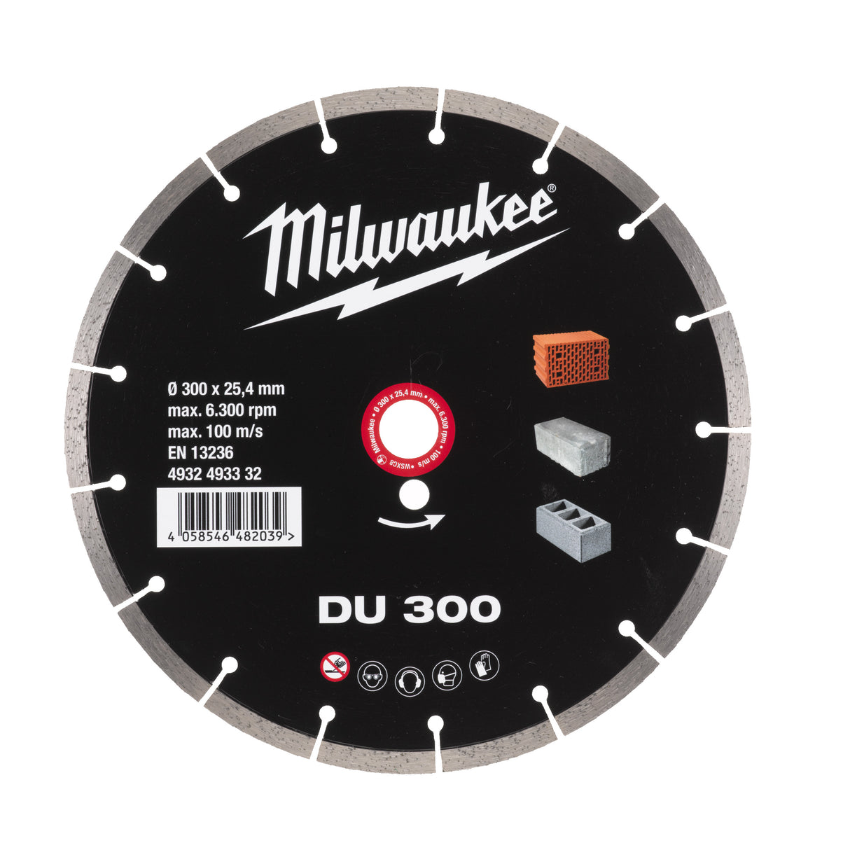 Milwaukee Diamanttrennscheibe 4932493332 roteswerkzeug