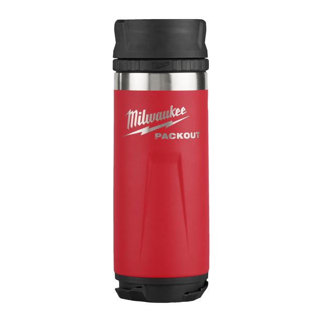 Milwaukee PACKOUT Thermosbecher 532ml rot 4932493473