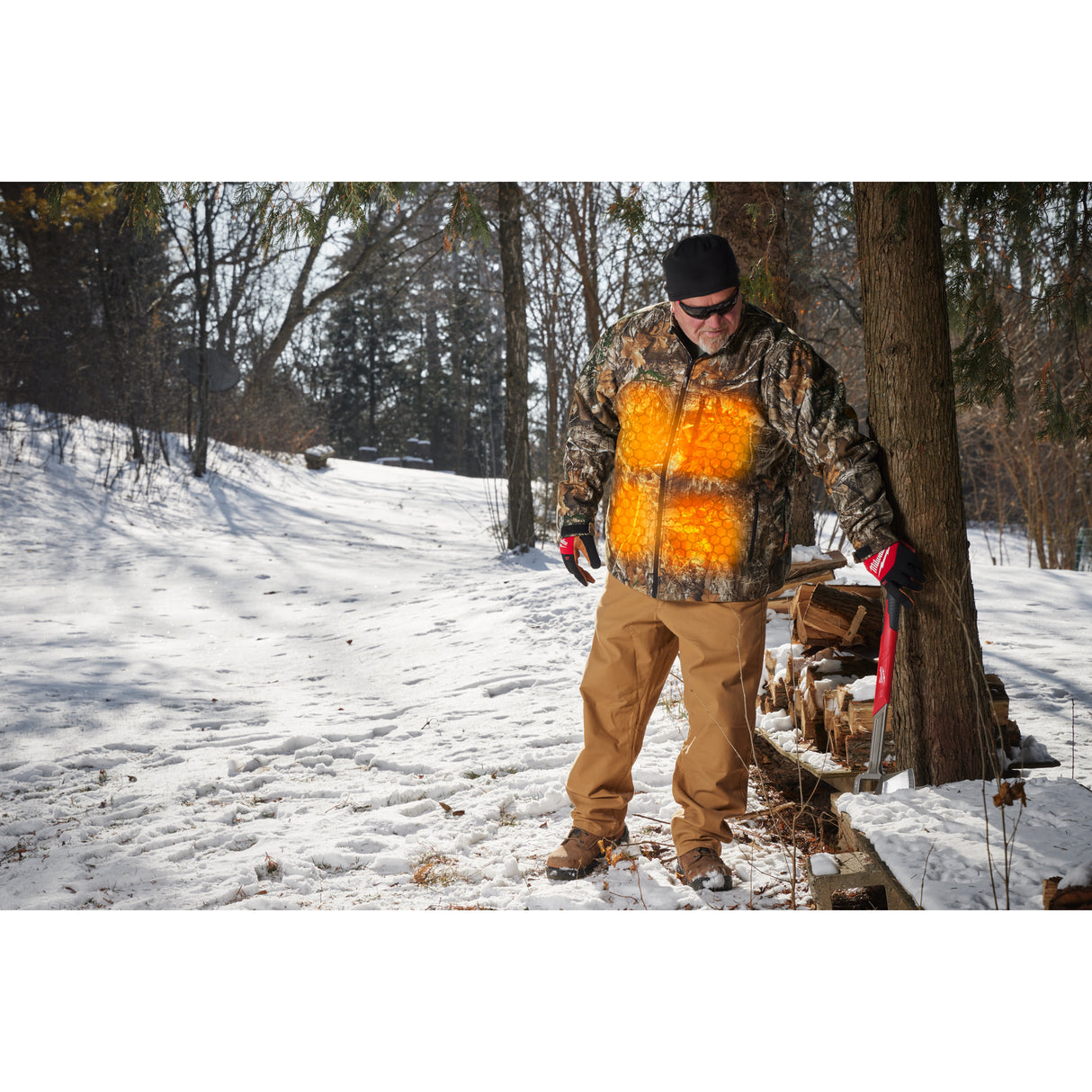 Milwaukee Akku-Heizjacke M12HJCAMO7-0 Größe S 4932493831