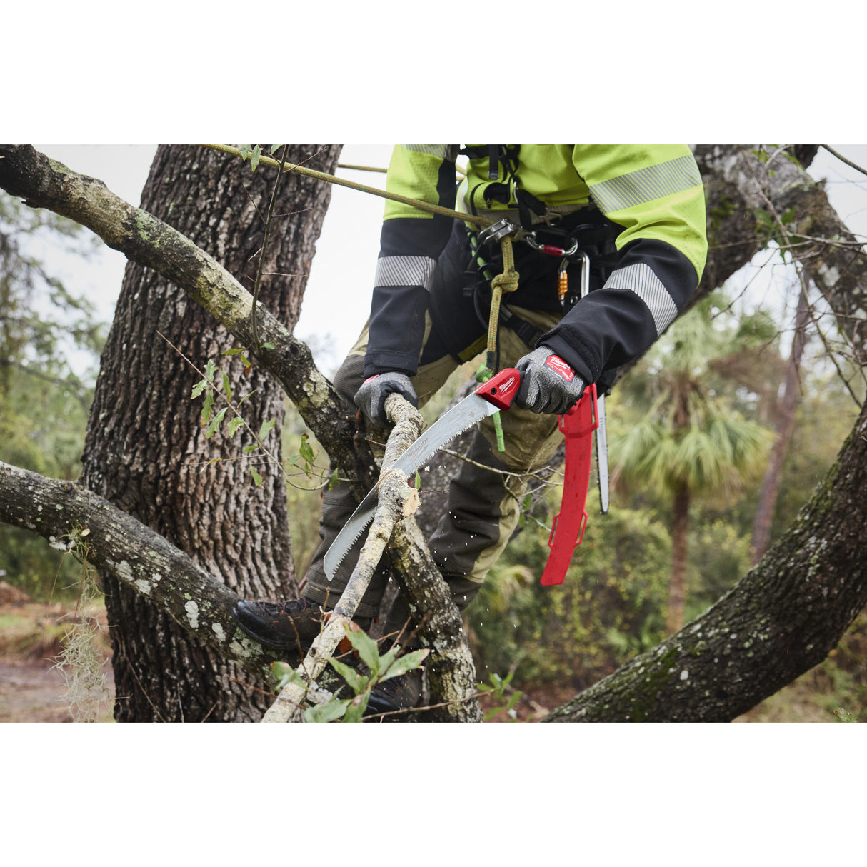 Milwaukee Handsäge gebogen m.Holster Blatt 33 cm 4932498623