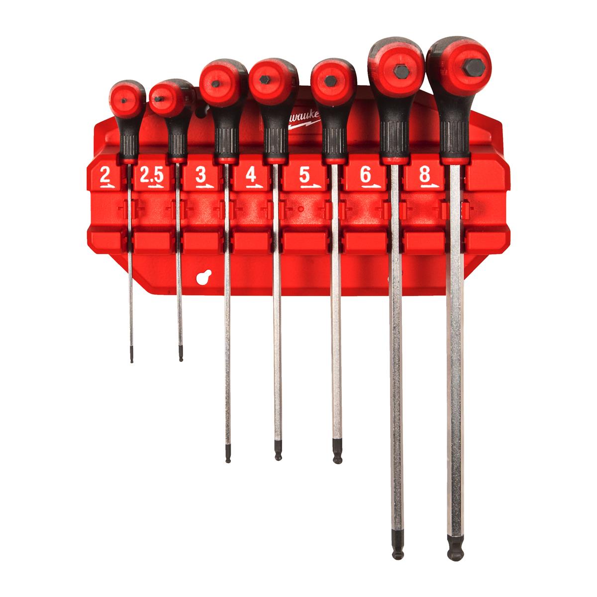 Milwaukee Schraubenzieherset T-Griff T-Griff-Set, Innensechskant Softgrip 4932498677