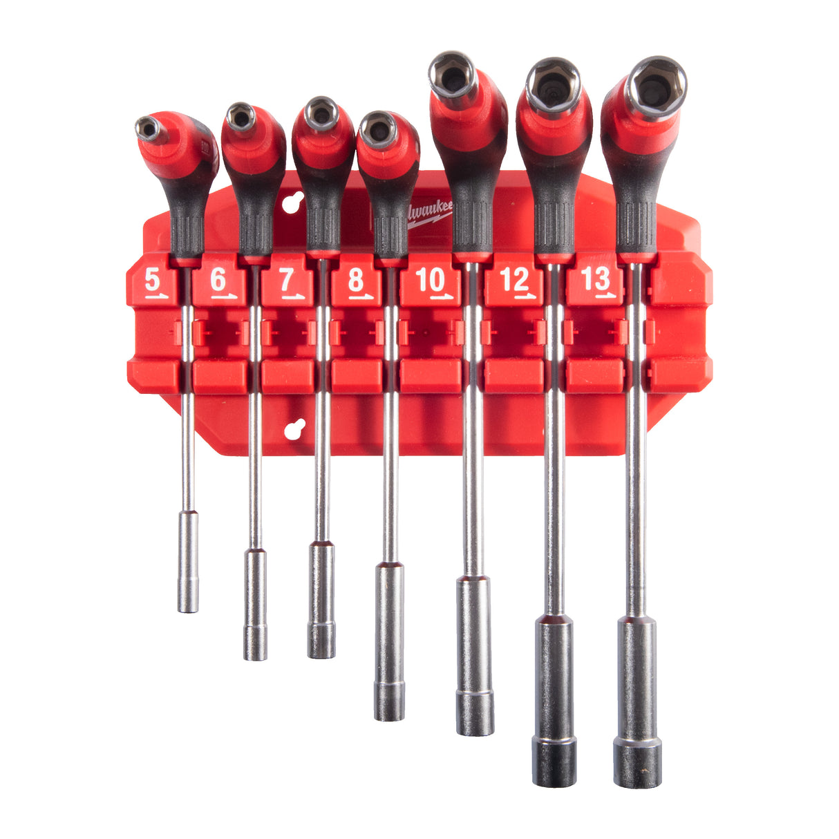 Milwaukee Schraubenzieherset T-Griff T-Griff-Set Steckschlüssel Softgrip 4932498704