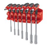 Milwaukee Schraubenzieherset T-Griff T-Griff-Set Steckschlüssel Softgrip 4932498704