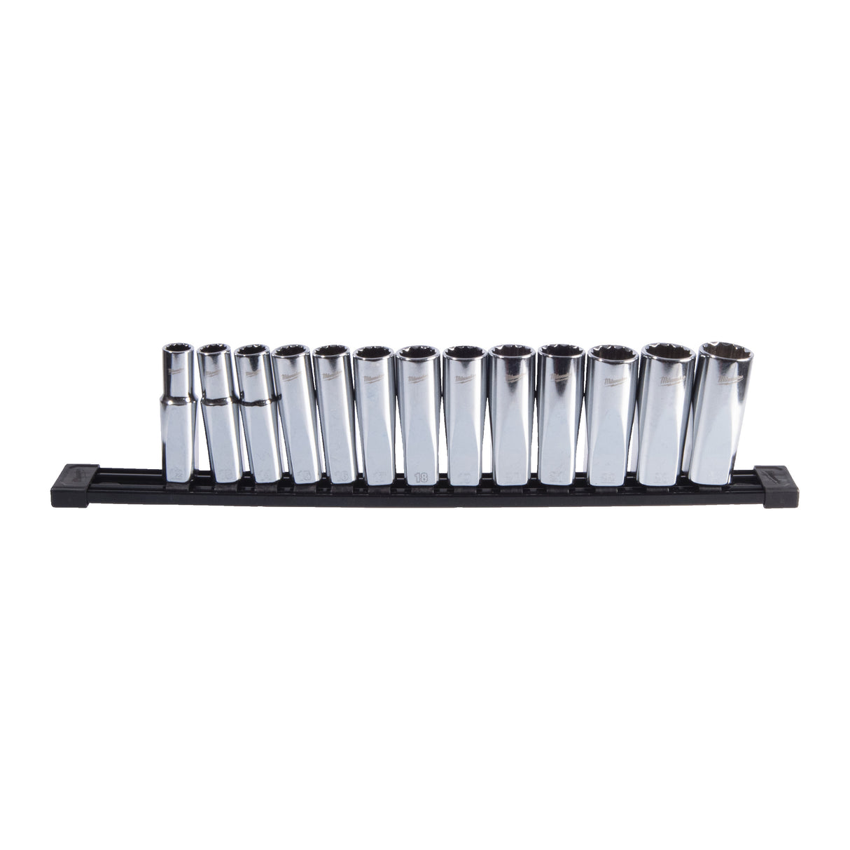 Milwaukee Steckschlüsseleinsatzset 1/2 Zoll 1/2" Steckschlüsseleinsatz Set, lang 4932498798