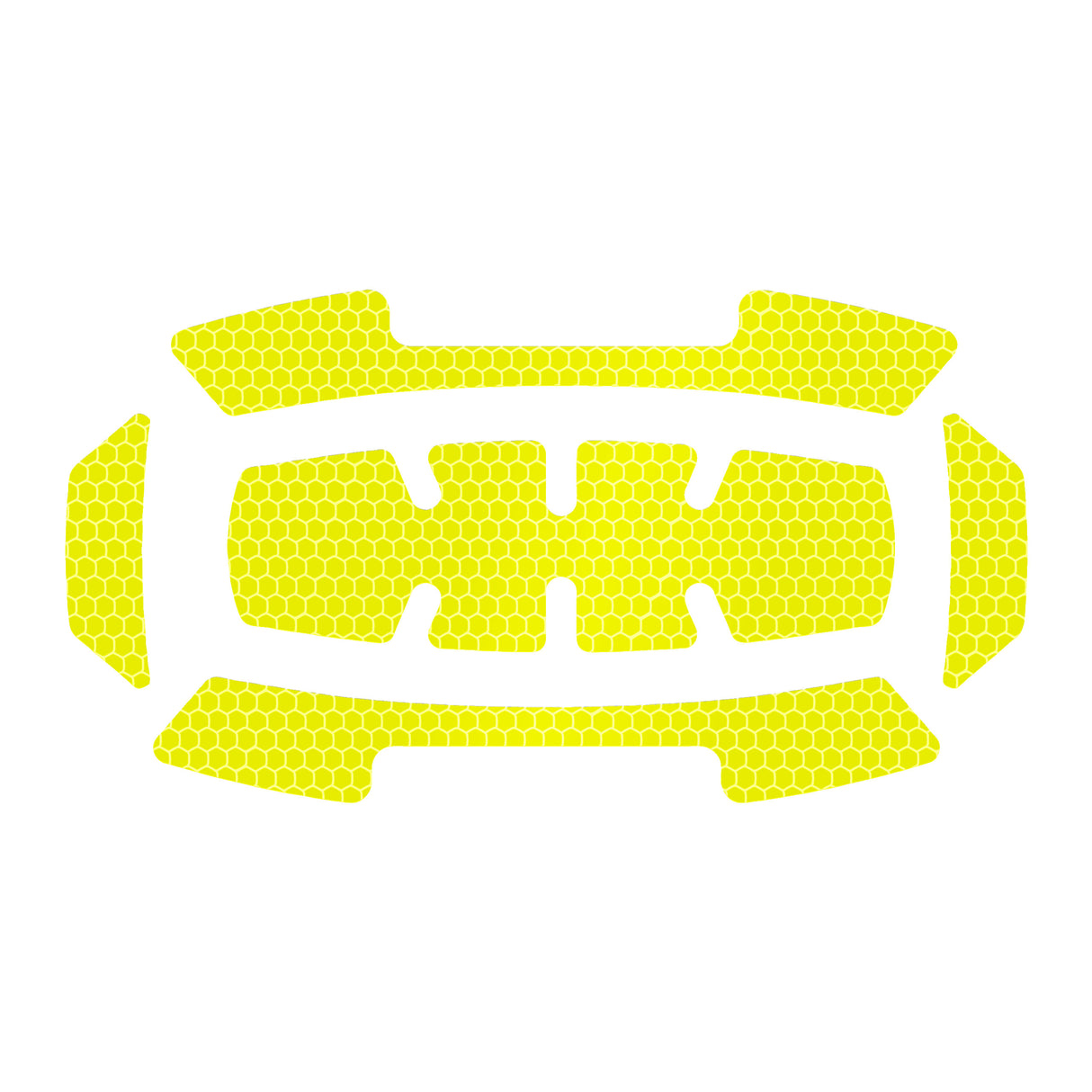 Milwaukee Hi-Vis Aufkleber BOLT Set gelb (5-tlg) 4932499122