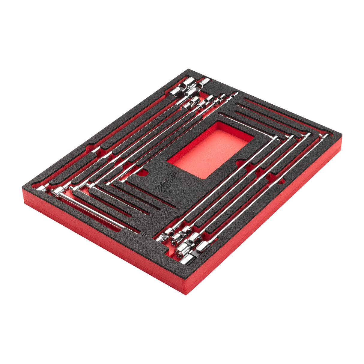 Milwaukee Schaumstoffeinlage T-Gelenkschlüssel Einlage 10-tlg. 4932499295