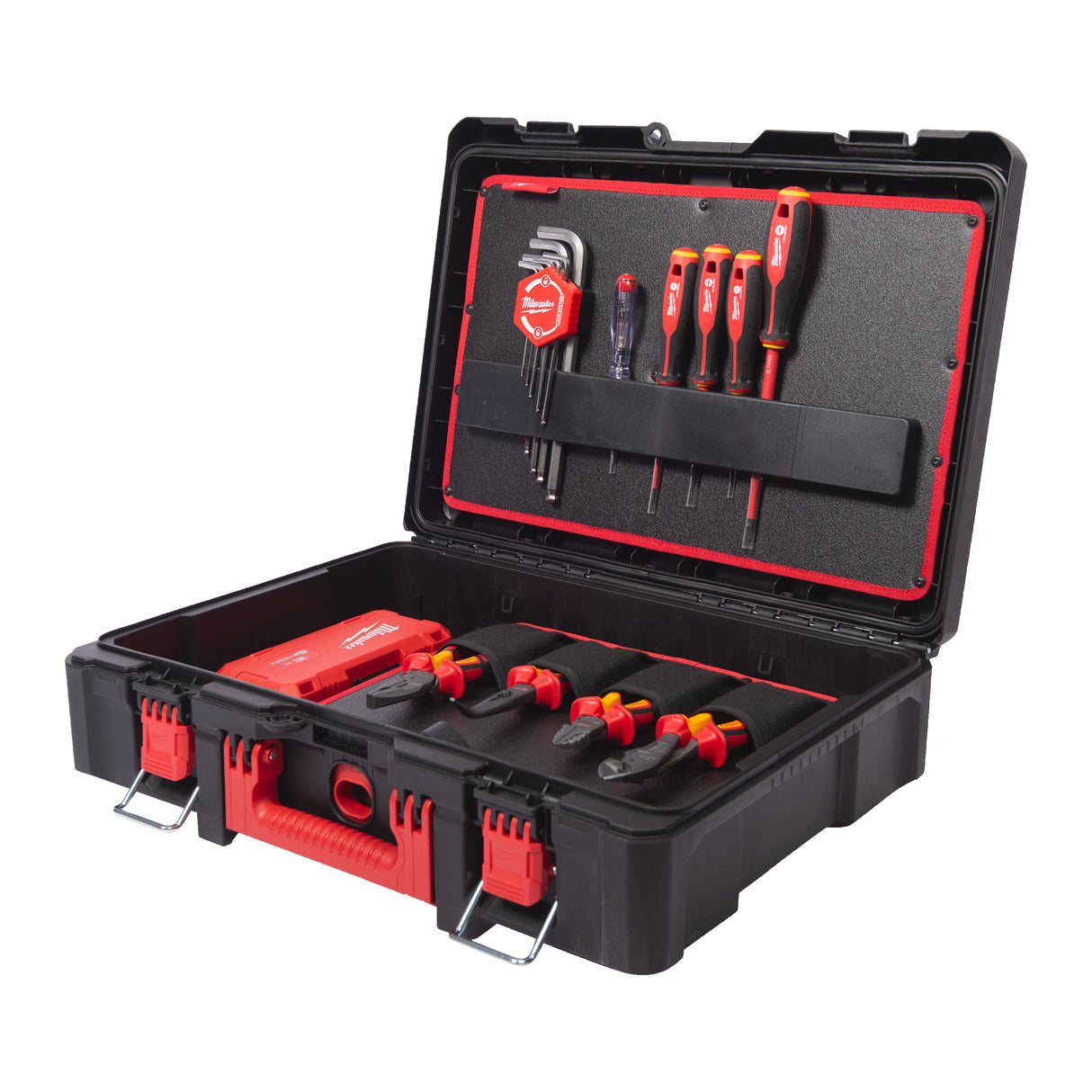 Milwaukee Elektriker Handwerkzeug-Koffer PACKOUT Koffer 62-tlg. 4932499466