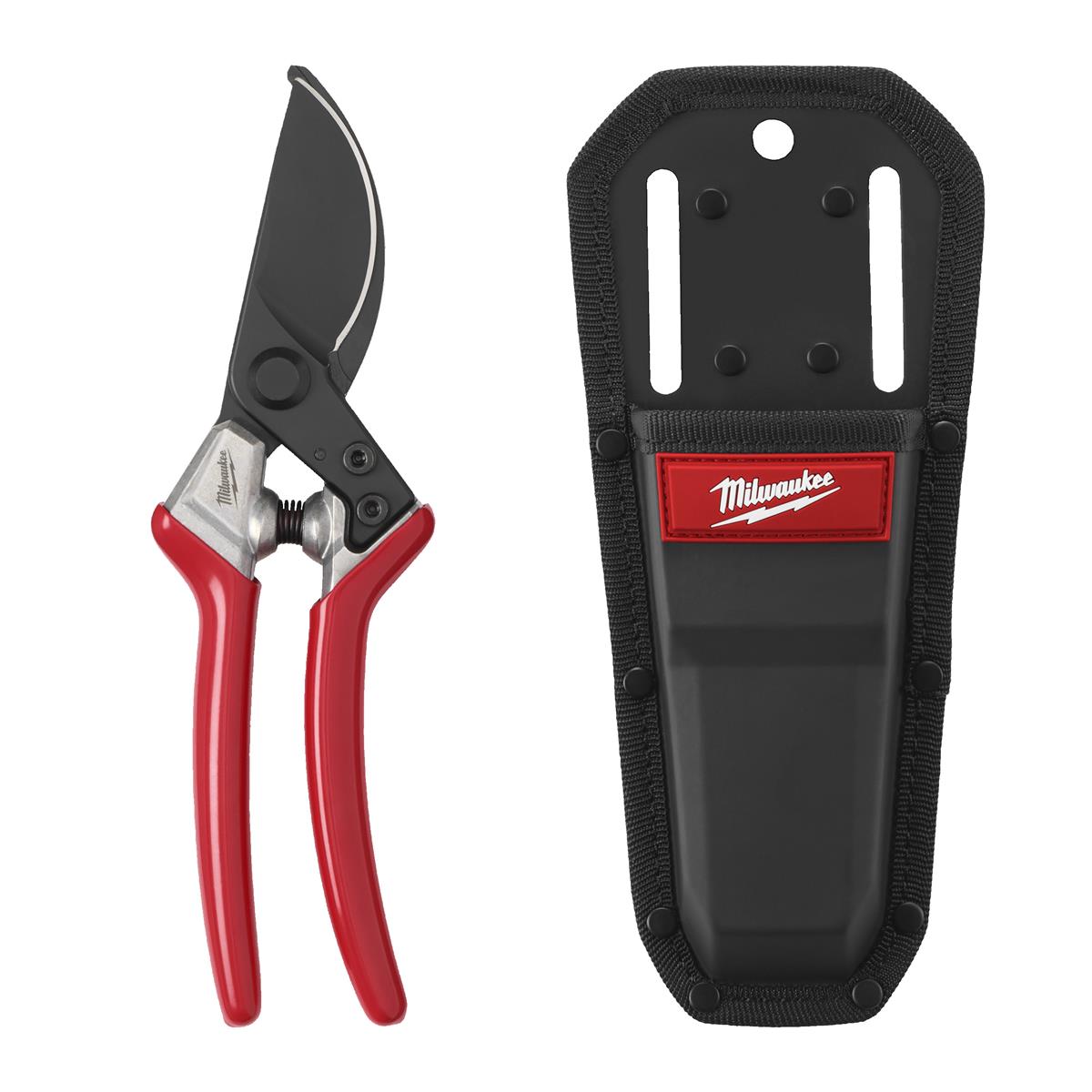 Milwaukee Bypass Gartenschere 25 mm m.Holster 4932499679
