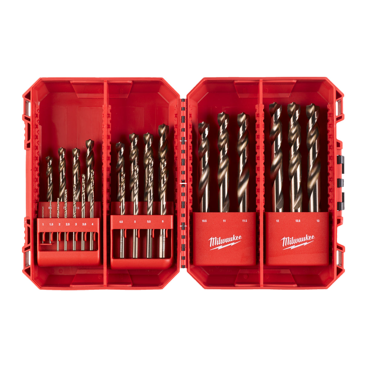Milwaukee Metallbohrer-Set HSS-G Metallbohrer Cobalt Set 25-tlg. 4932499765
