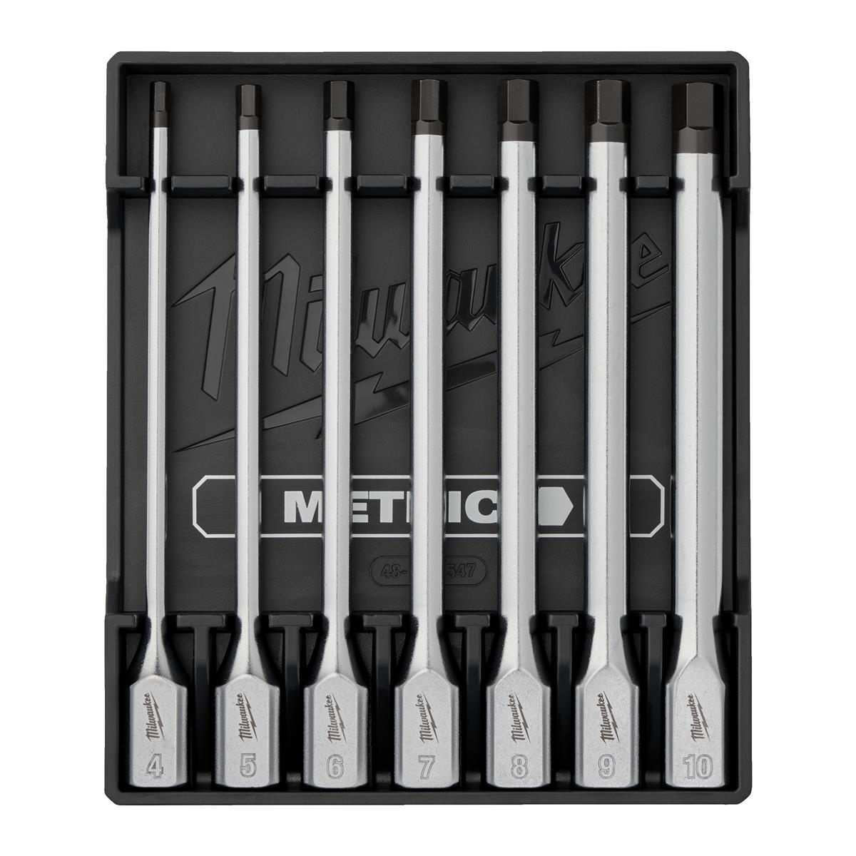 Milwaukee Bit-Steckschlüsseleinsatz-Set 3/8 Zoll lang (7) 4932500435