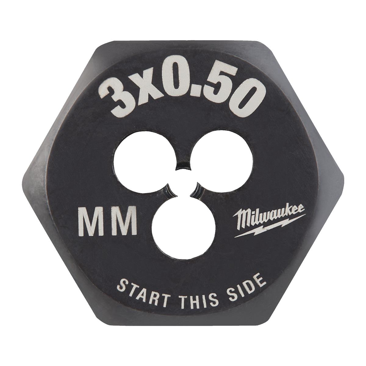 Milwaukee Gewindeschneideisen M3x0,50 mm 4932500609