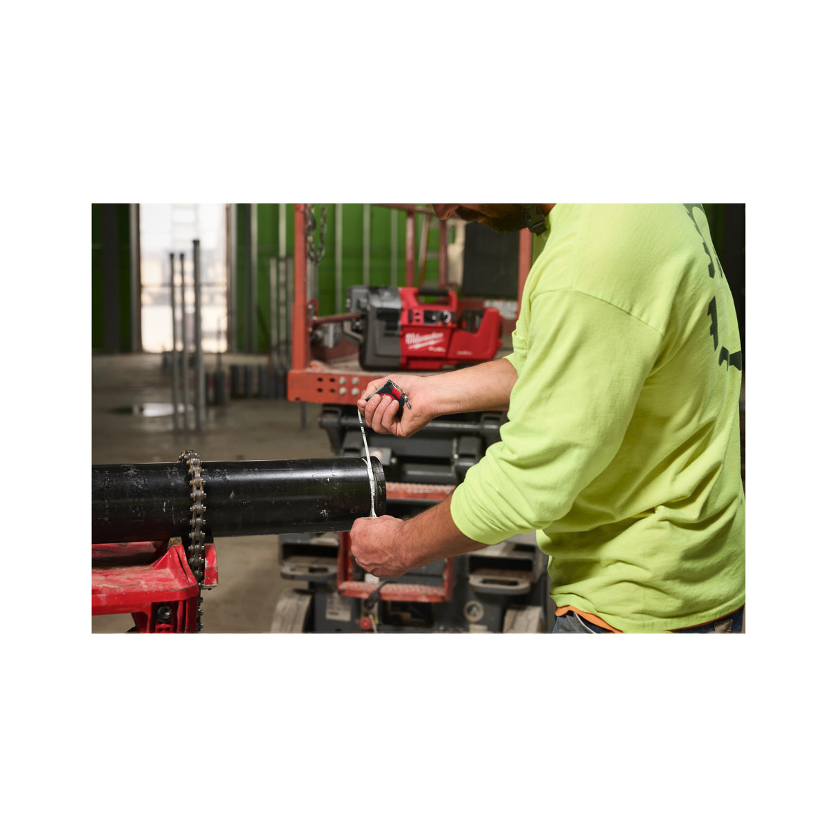 Milwaukee Durchmesserbandmaß für Rollnutgerät 4932500648