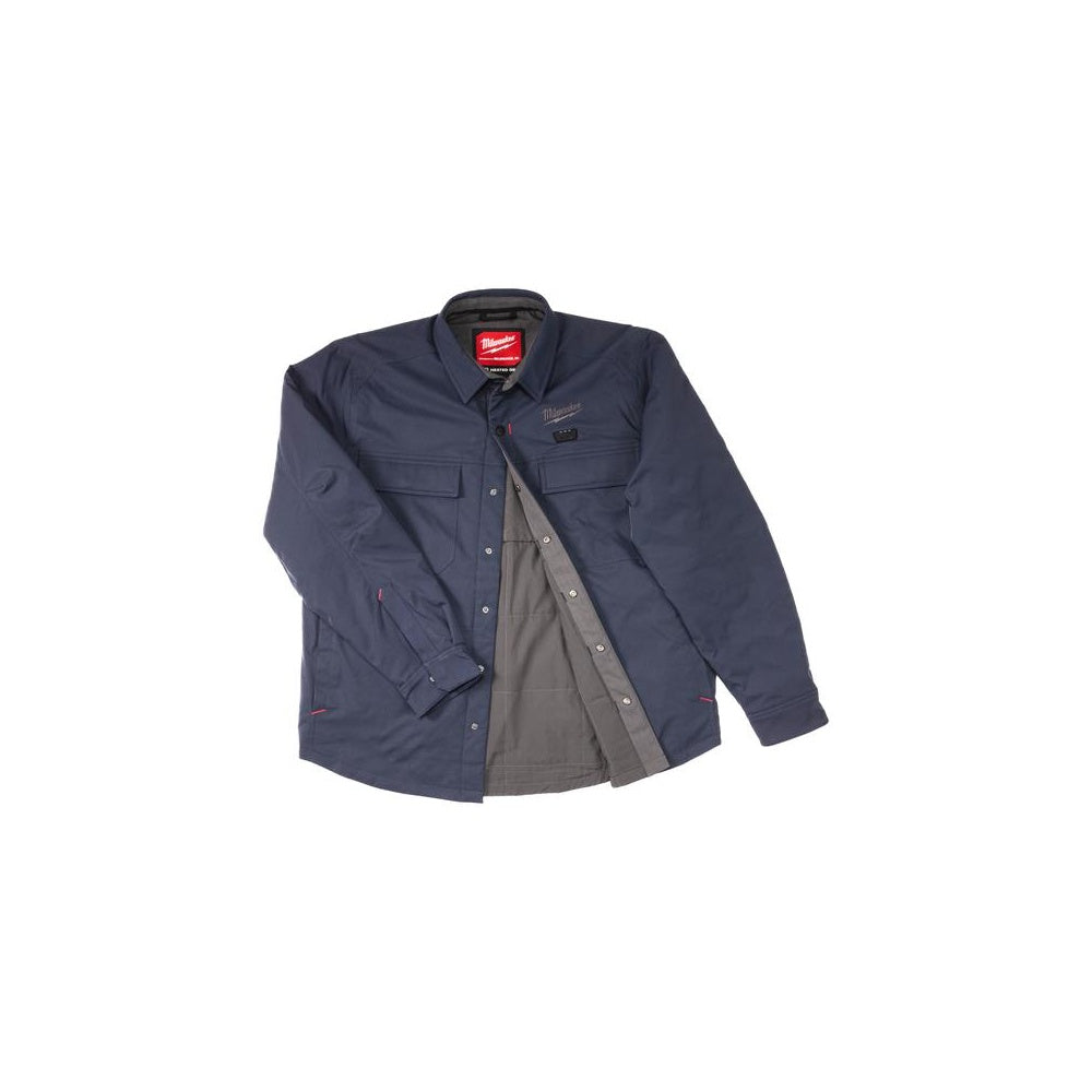Milwaukee Akku-Heiz-Hemdjacke Blau Größe S 4932500680