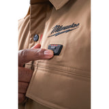 Milwaukee Akku-Heiz-Hemdjacke Beige Größe 3XL 4932500697