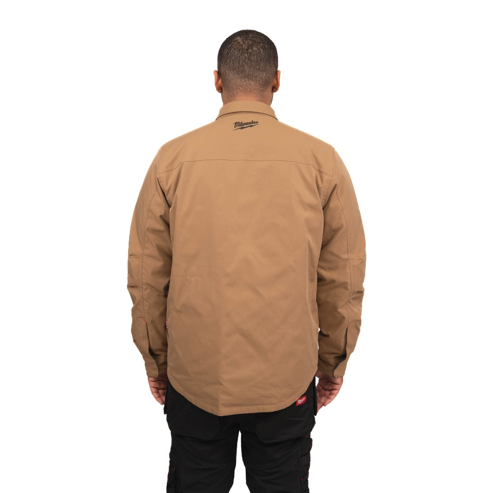 Milwaukee Akku-Heiz-Hemdjacke Beige Größe 3XL 4932500697
