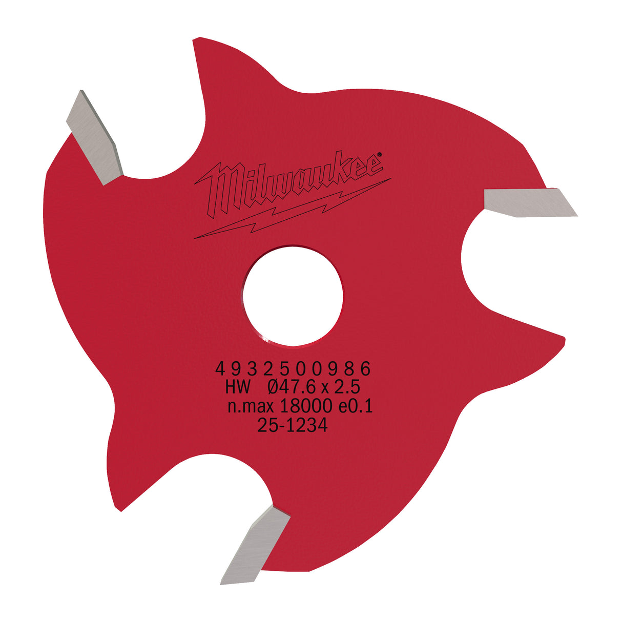 Milwaukee Scheibenfräser für 8 mm Schaft 2,5 4932500986