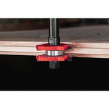 Milwaukee Nut- und Federfräserschaft 1/2 Zoll u. Federfräser 1/2" Aufnahmeschaft 4932501177