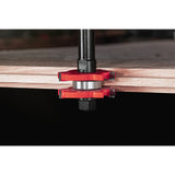 Milwaukee Nut- und Federfräserschaft 1/2 Zoll u. Federfräser 1/2" Aufnahmeschaft 4932501177
