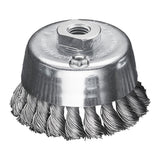 Milwaukee Topfbürste gezopft M14 gez. 90x20x0,5mm 4932501737